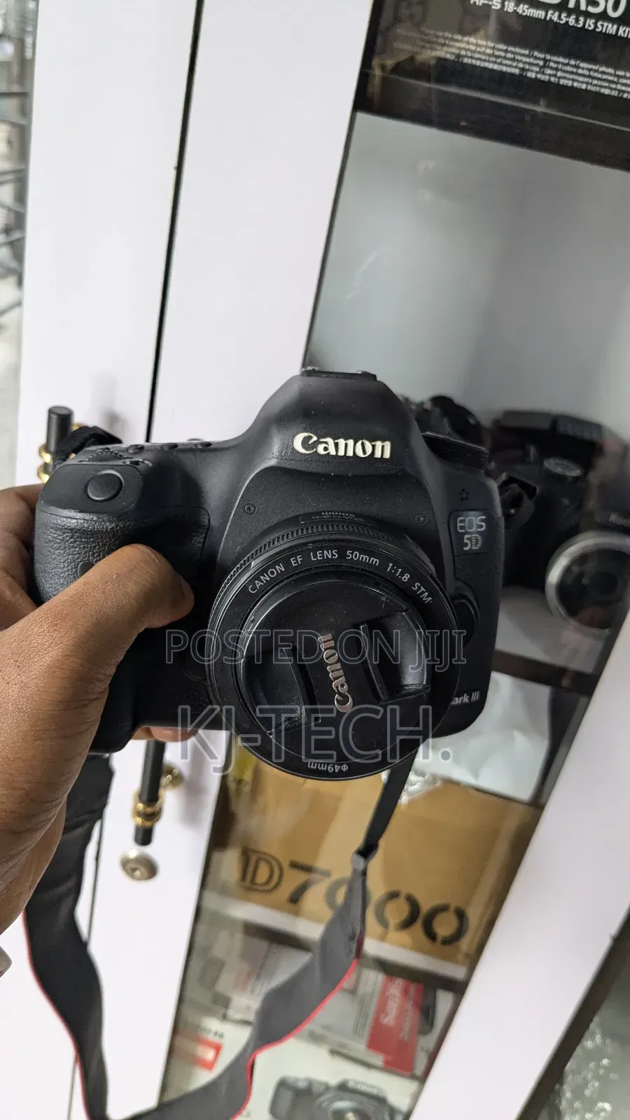Canon Eos 5d Mark-Iii Camera and 50mm Prime Lens