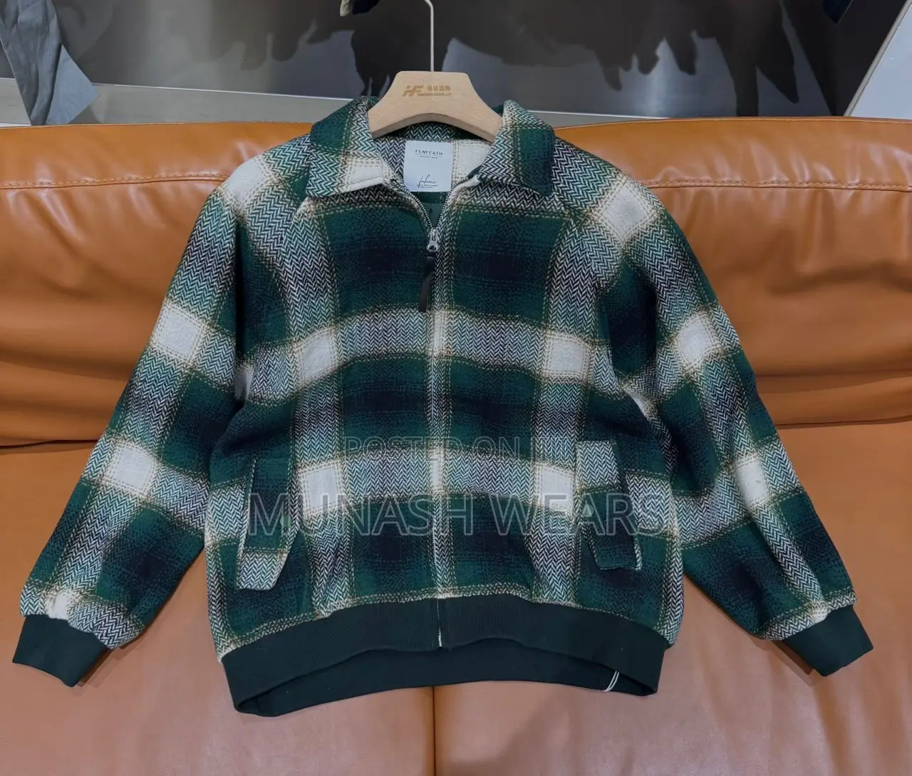 Luxury Lumber Jack Jacket Shirt S-5xl Available Green