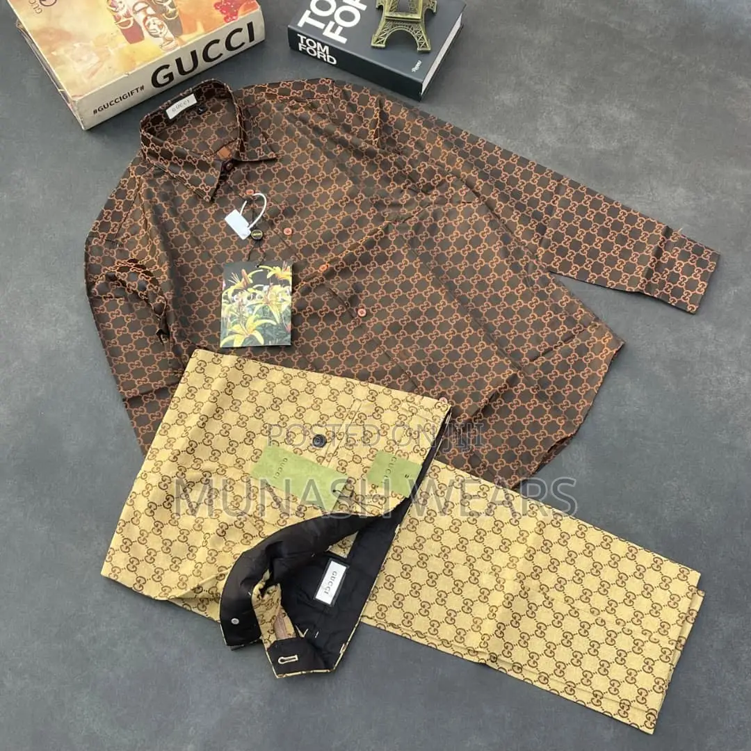 Classic Italian Shirt X Pant Trouser Combo S-5xl