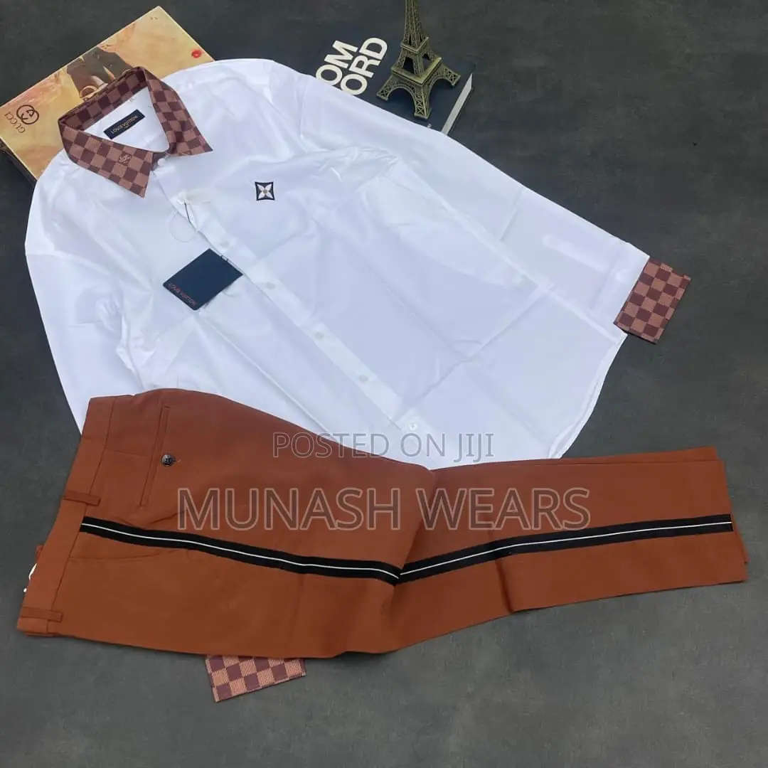 Classic Italian Shirt X Pant Trouser Combo S-5xl