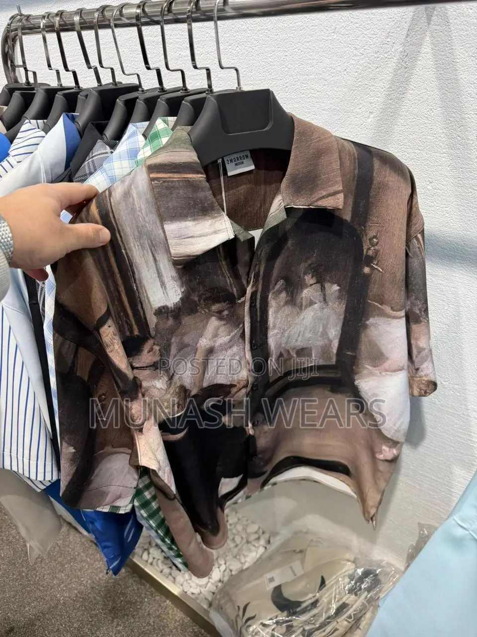 Classic Luxury Tommorow Shirt For Men