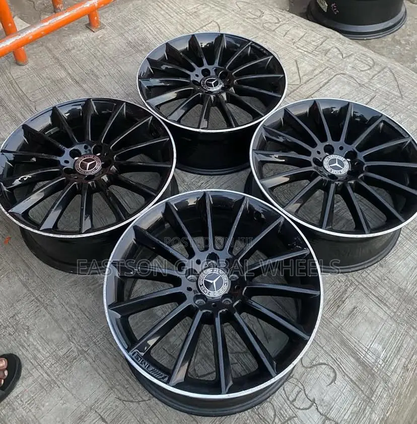 19” Inch Rim Black For Mercedes Benz S Class E Class C Class Amg