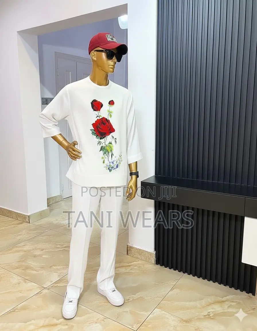 White Flower Couples Wear