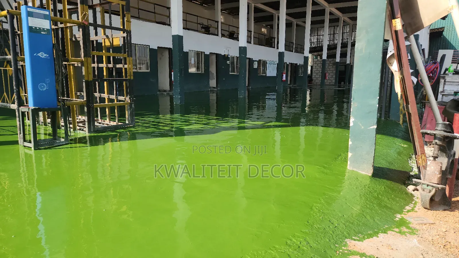 Fiercely Industrial Epoxy Flooring Floor