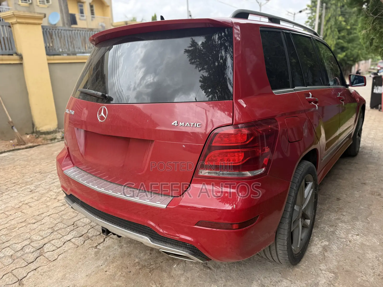 Mercedes-Benz GLK-Class 350 4MATIC 2013 Red