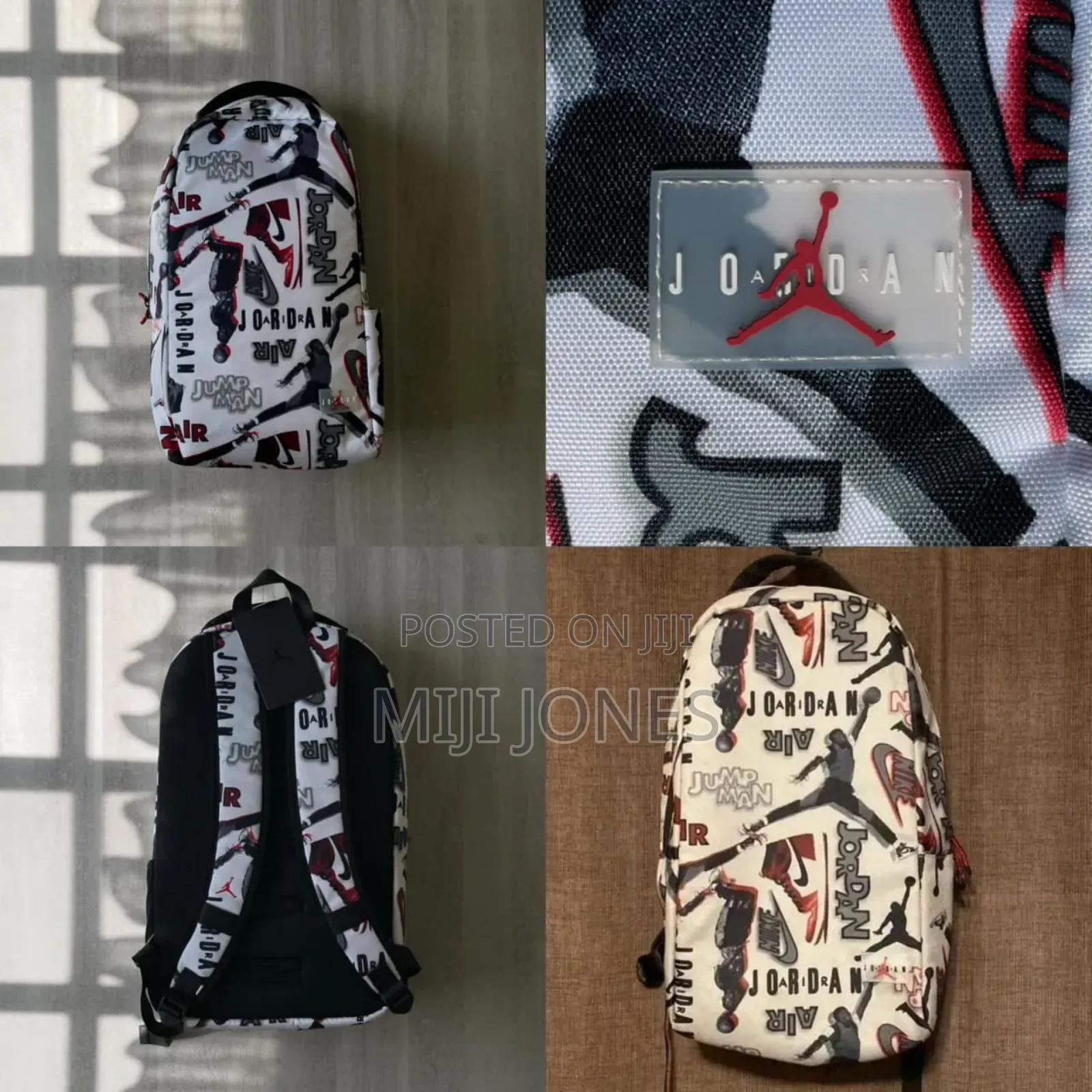 *“Jordan Graphics Backpack – Street‐Ready Replica ”*