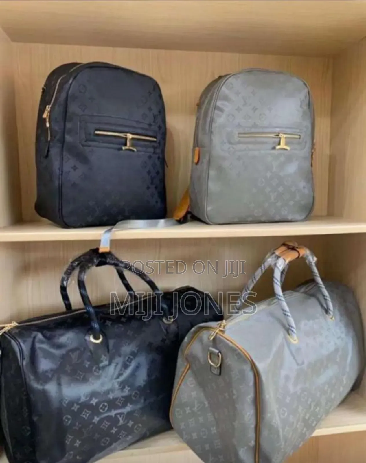 *💎 Louis Vuitton Inspired Backpack + Duffel Combo – Style In One!*