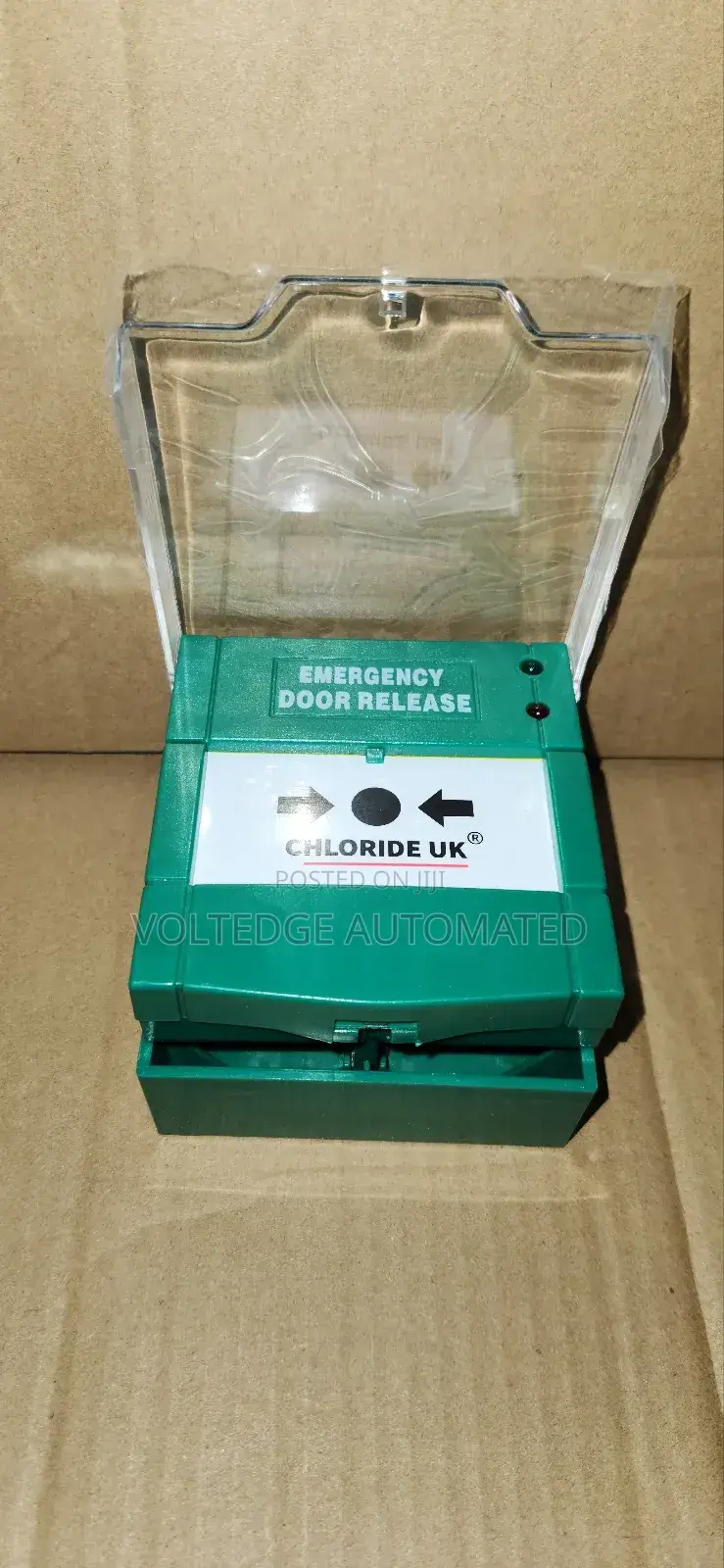 Chloride Uk Green Emergency Breakglass