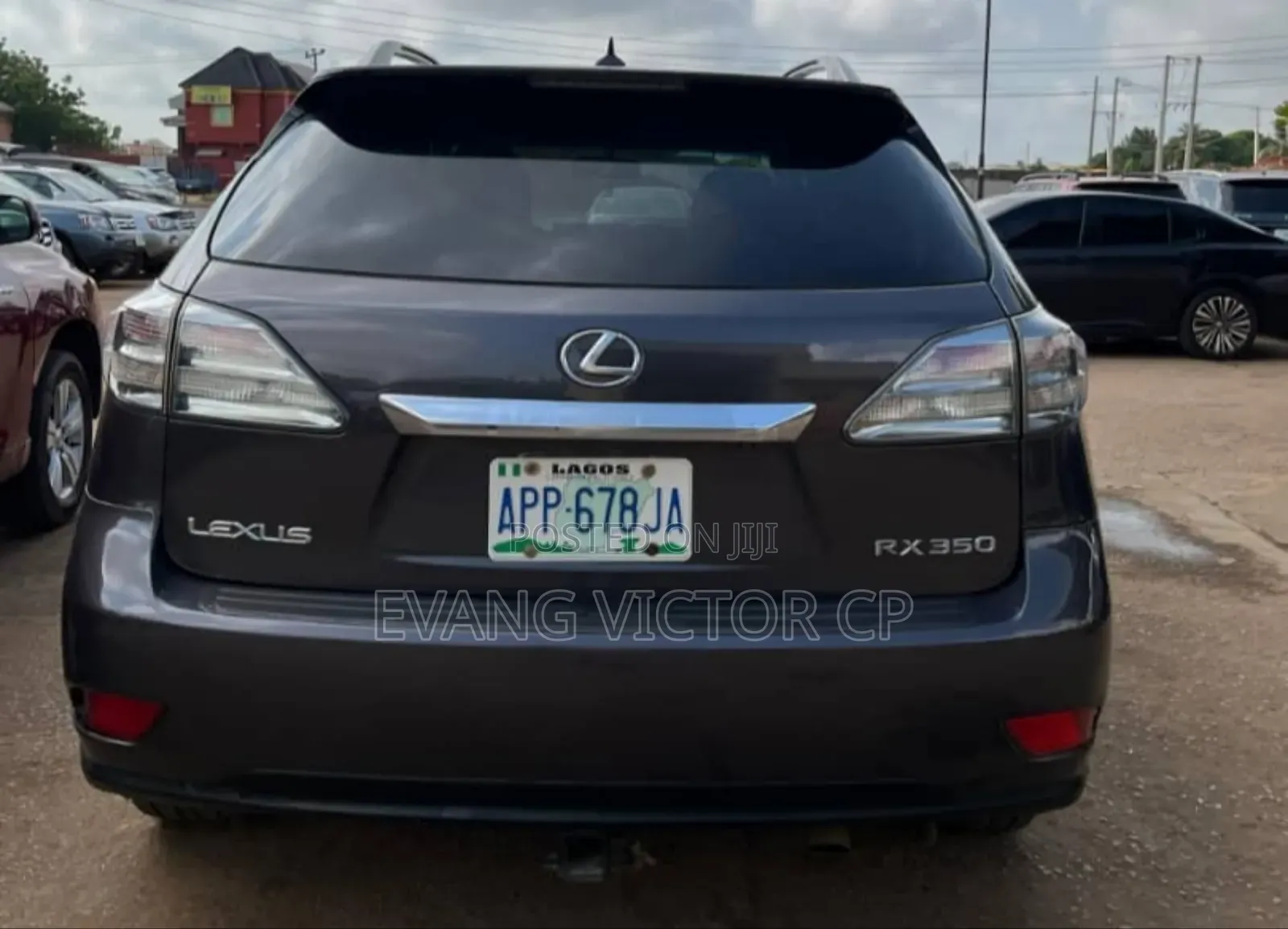 Lexus RX 350 2012 Gray