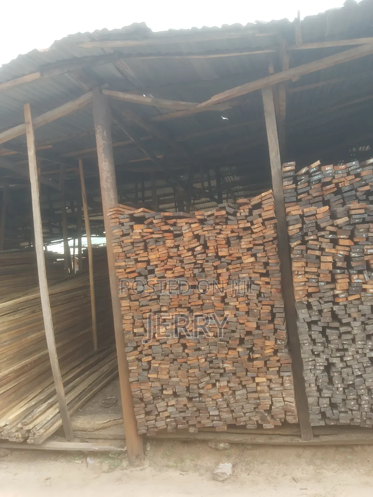 2by3by12 Used for Roofing,at Portharcort Oyigbo Timber Market