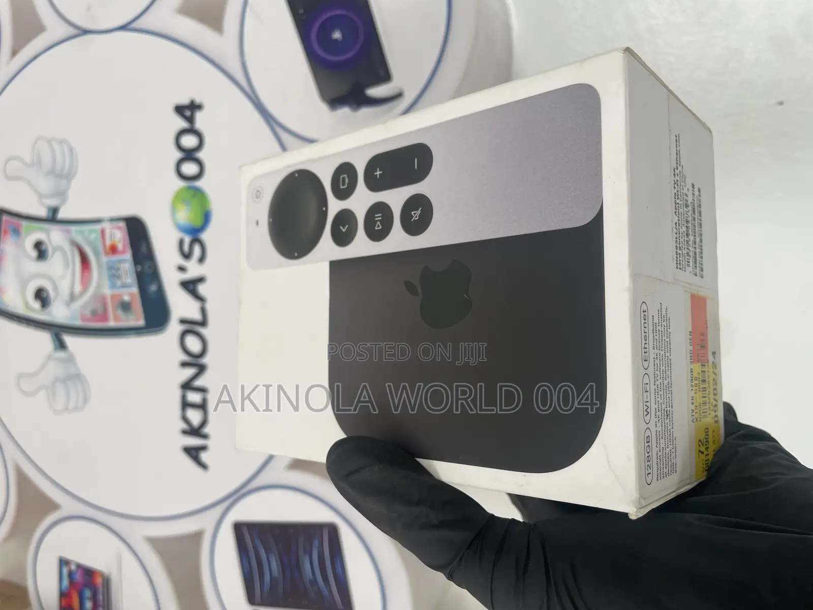 Latest Apple Tv4k Wi-Fi +Ethernet