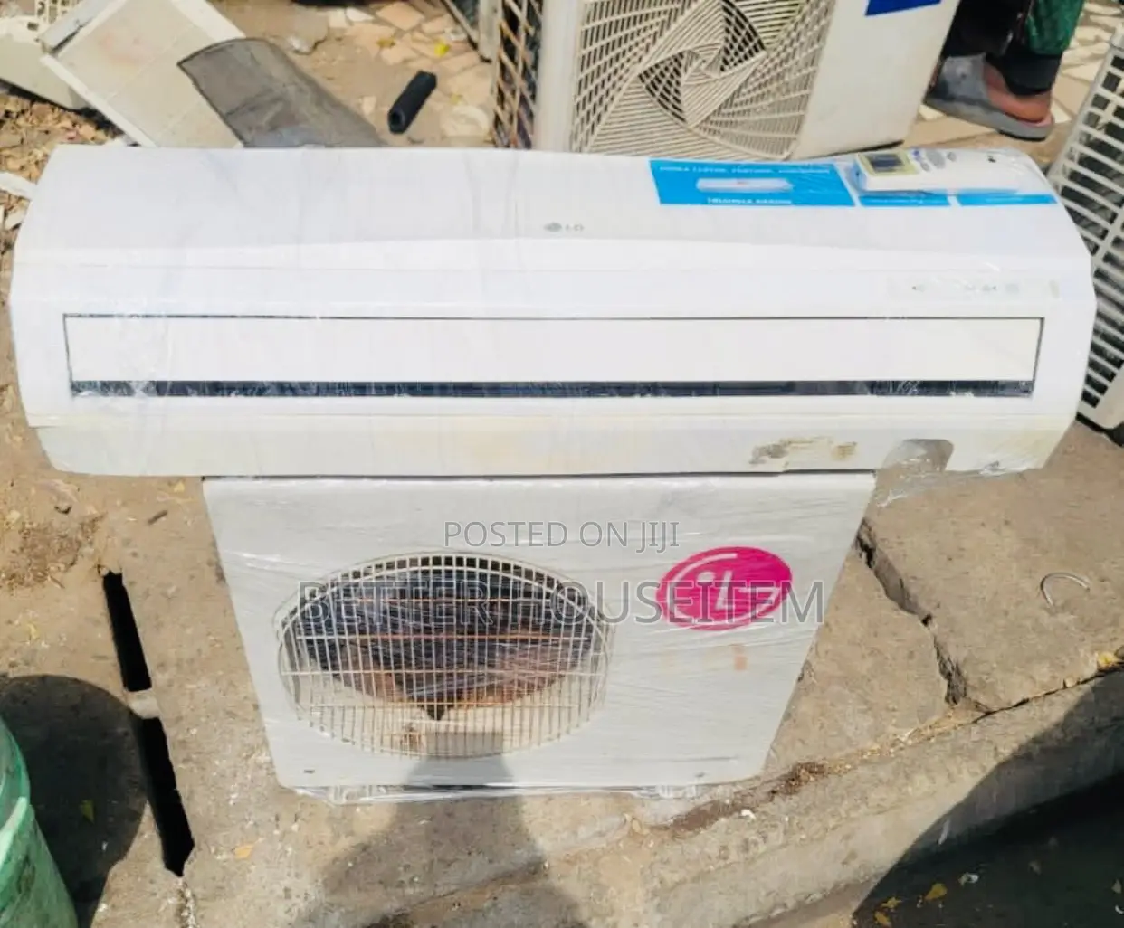 Lg 1hp Non-Inverter Ac # Payment on Delivery