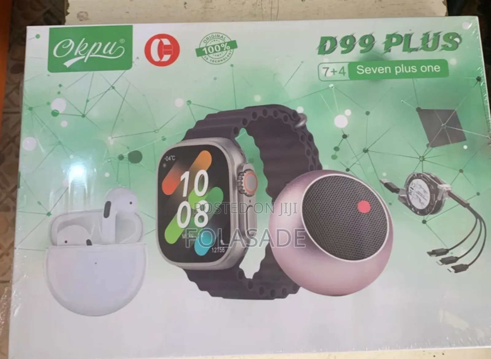 D99 Plus Smartwatch