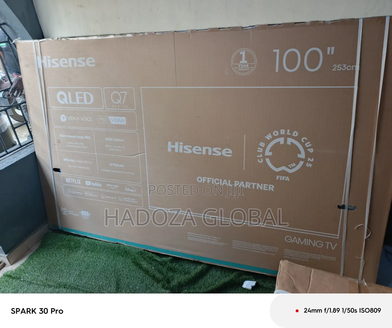 Tv100q7q Hisense 100” Qled Smart Tv