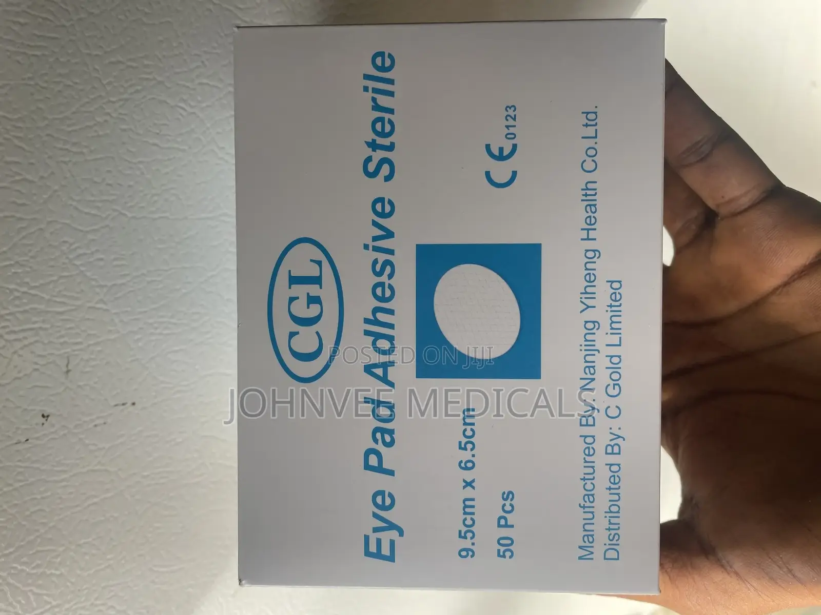 Sterile Eye Pad Adhesive