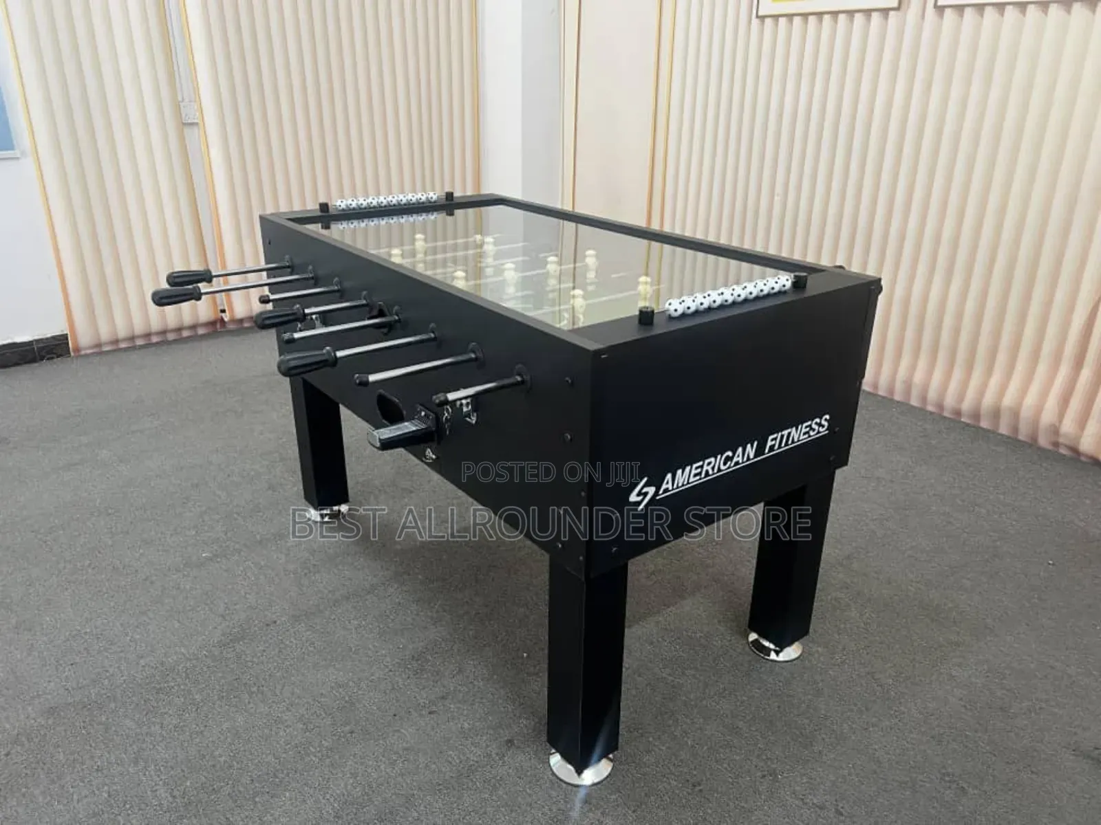 Newly Improved Quality Coin Operated Soccer Table With Acrylic Glass
