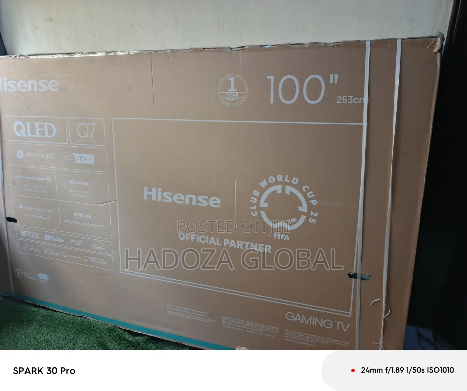 Hisense Tv100q7q Large Screen Qled Tv