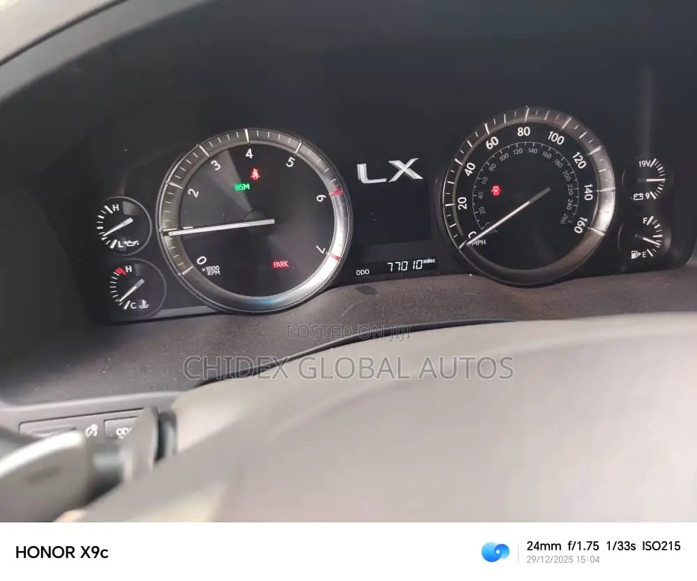 Lexus LX 570 AWD 2019 Black