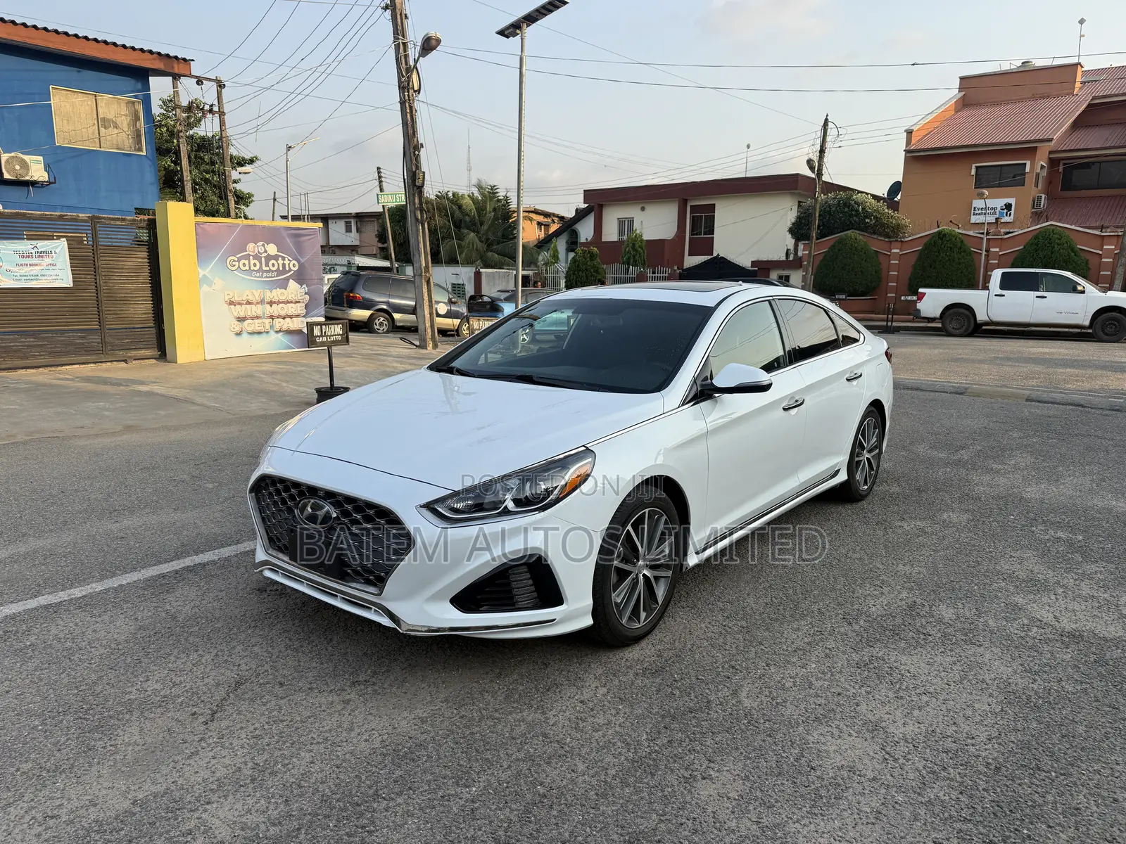 Hyundai Sonata Limited 2.0T 2018 White