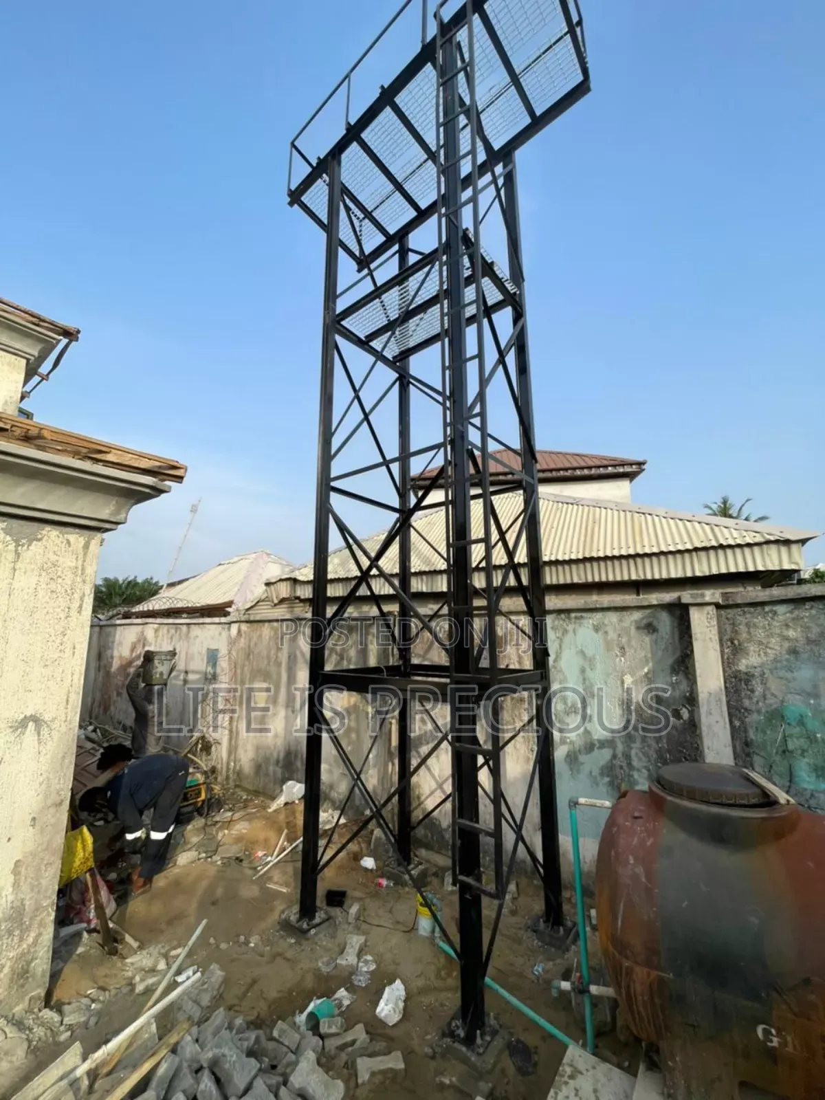27ft Water Scaffolding