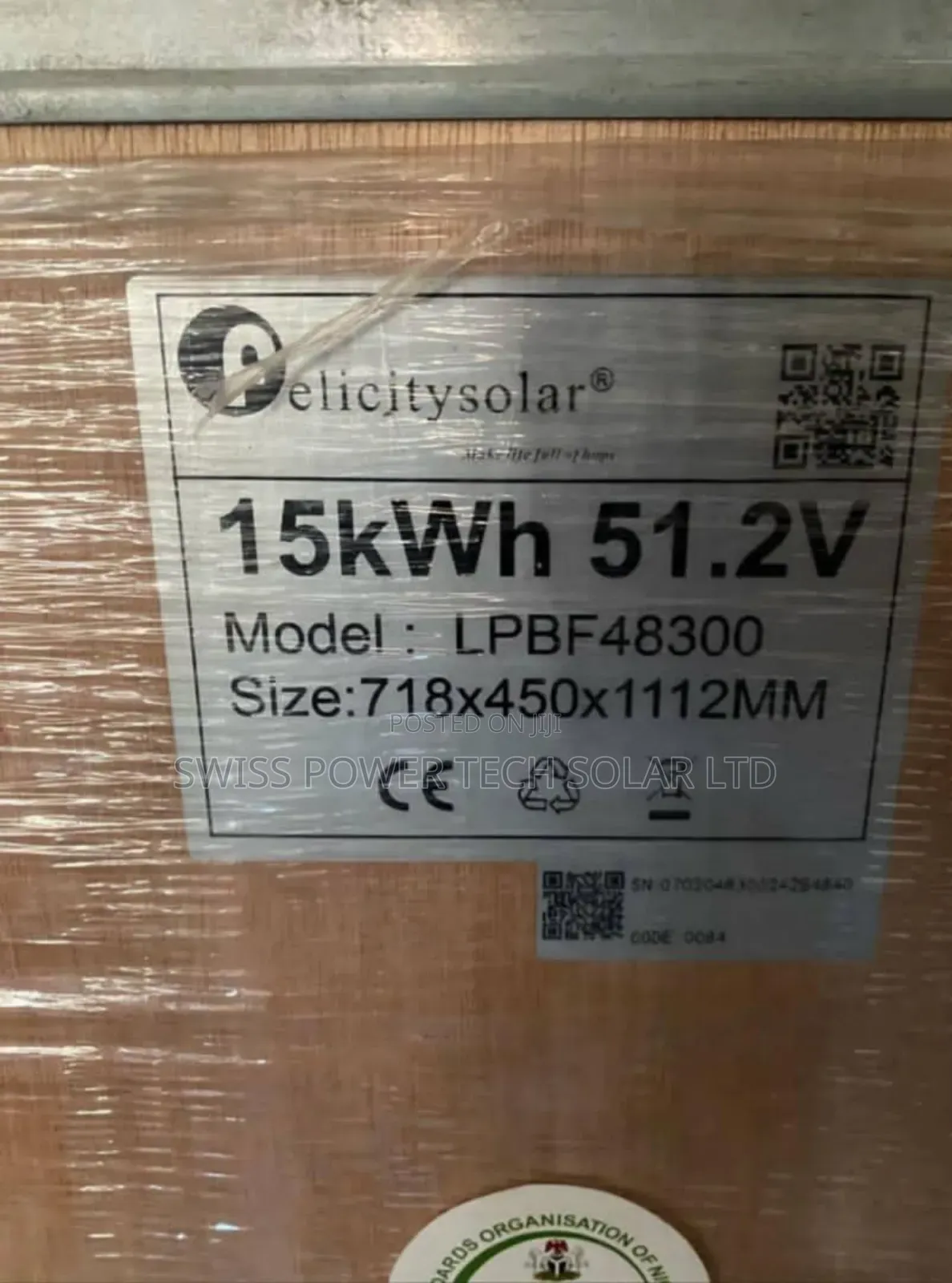 15kwh Felicity Lithium Batteries