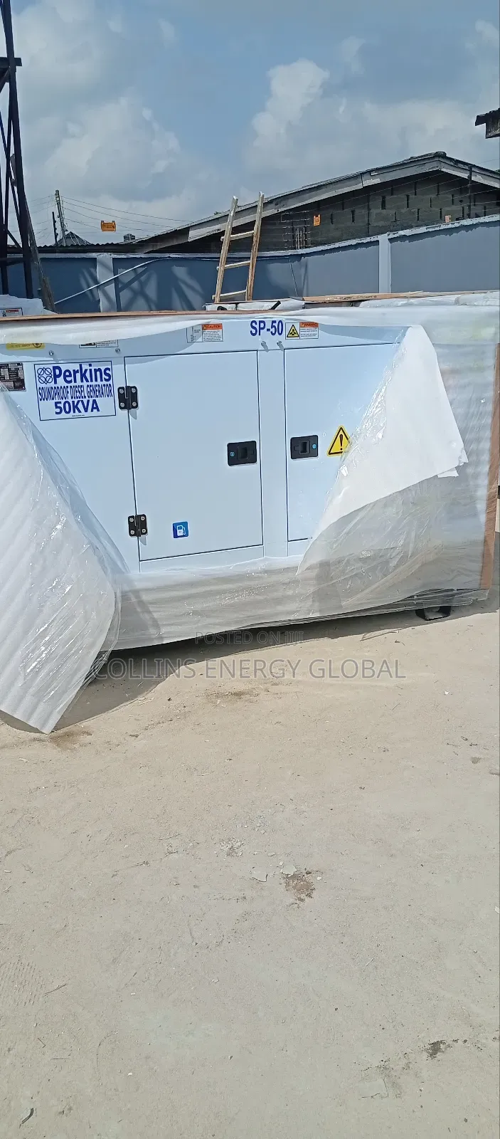 50kva Uk Brand New Perkins Soundproof Copper Coil Generator