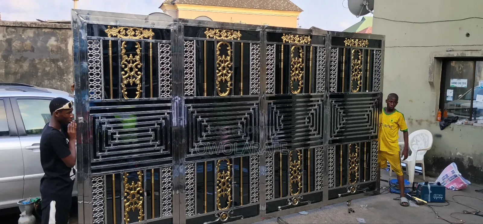 New Harmony Stainless Steel Gate