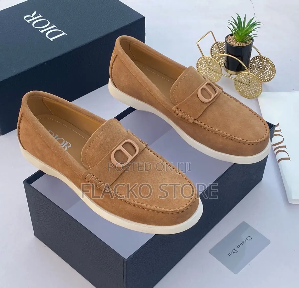 Original Christian Dior Casual Suede Sneakers