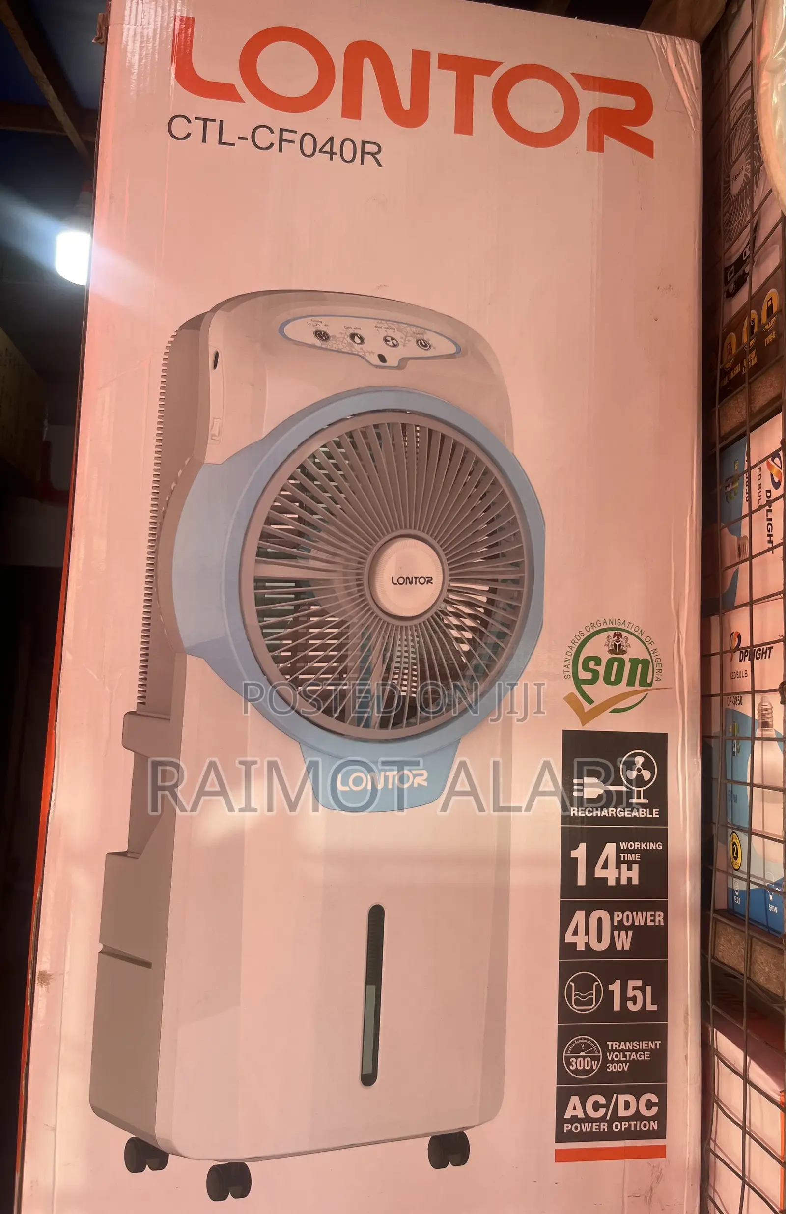 Rechargeable Mist Fan