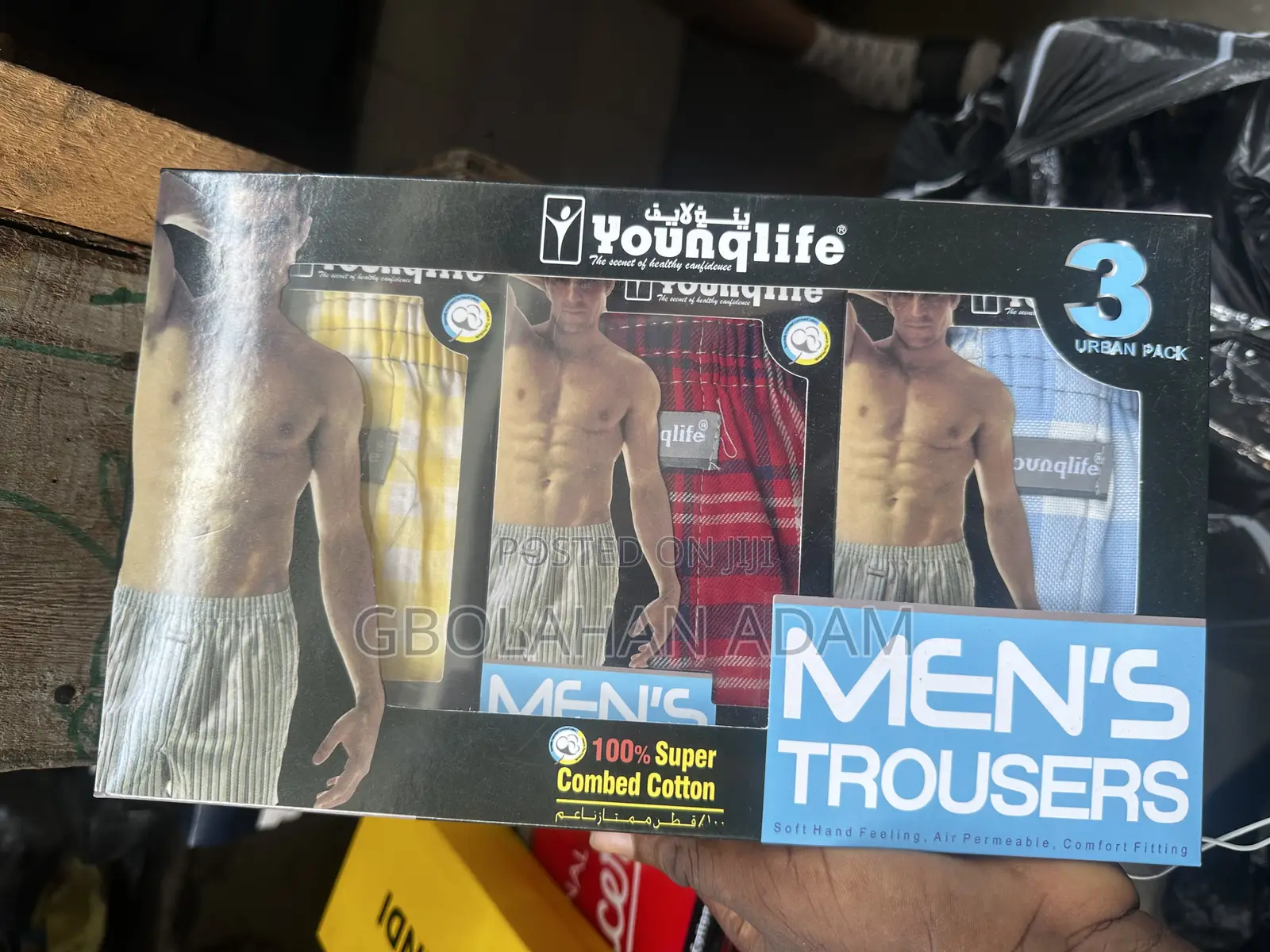 3 in 1 Quality Men Boxers