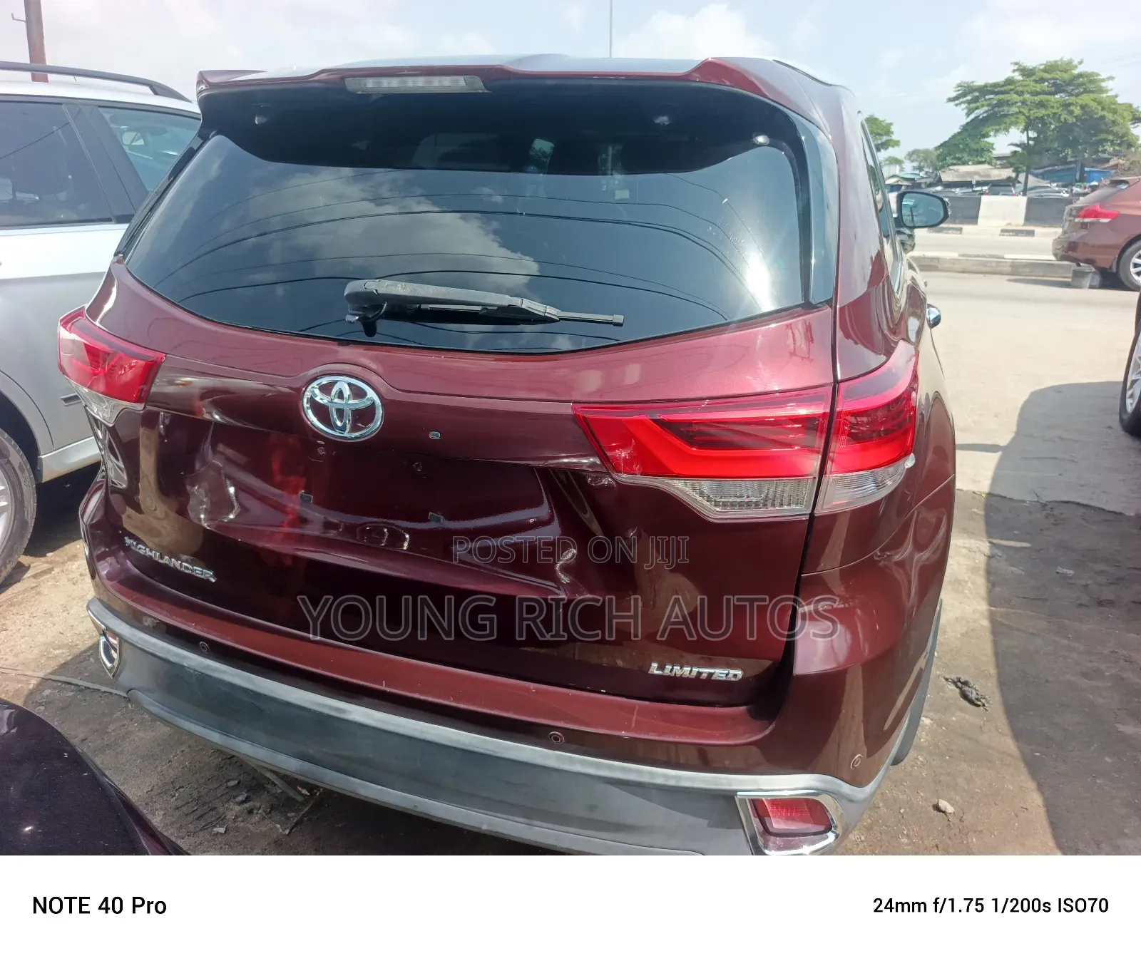 Toyota Highlander 2015 Red