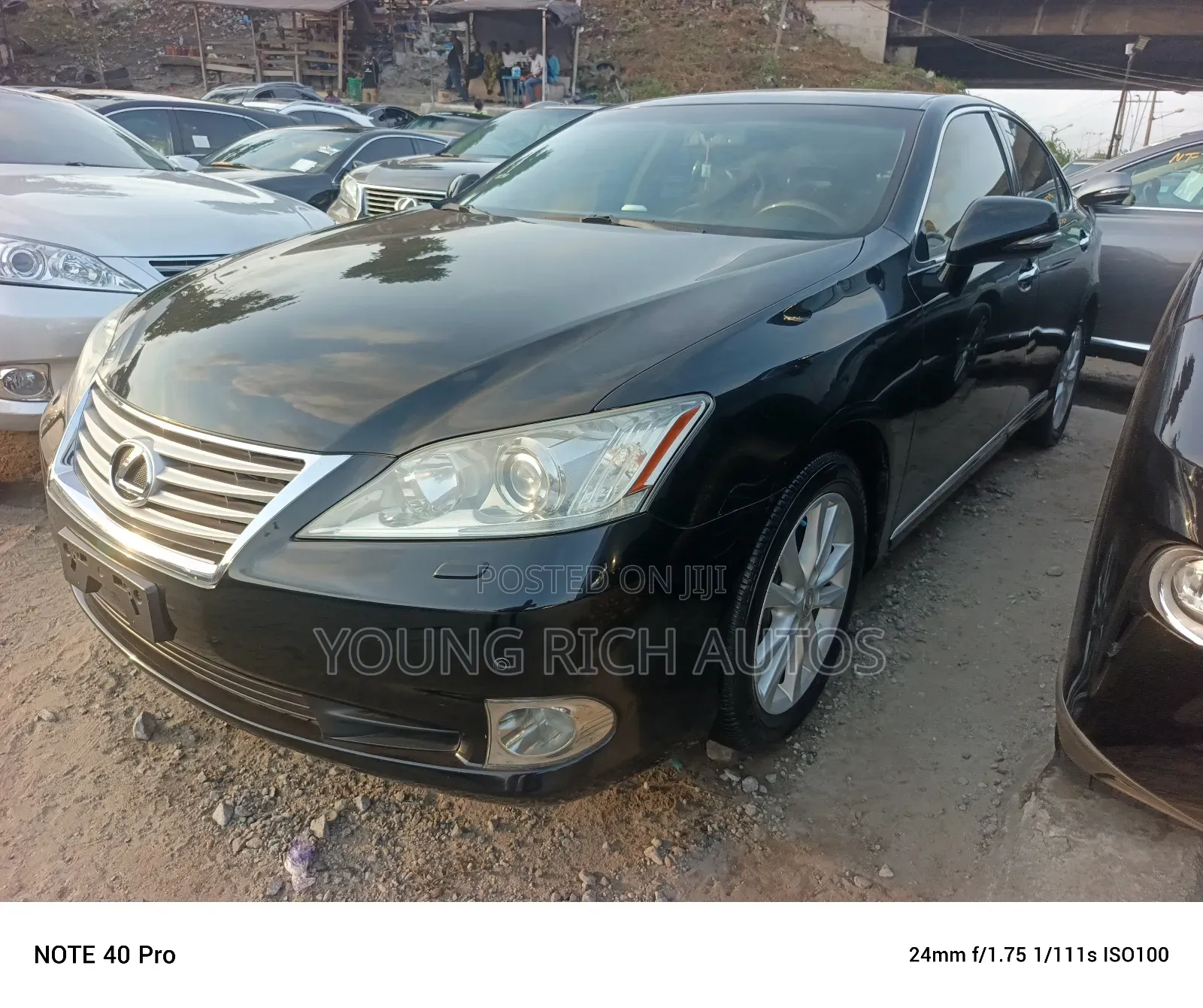 Lexus ES 350 2011 Black