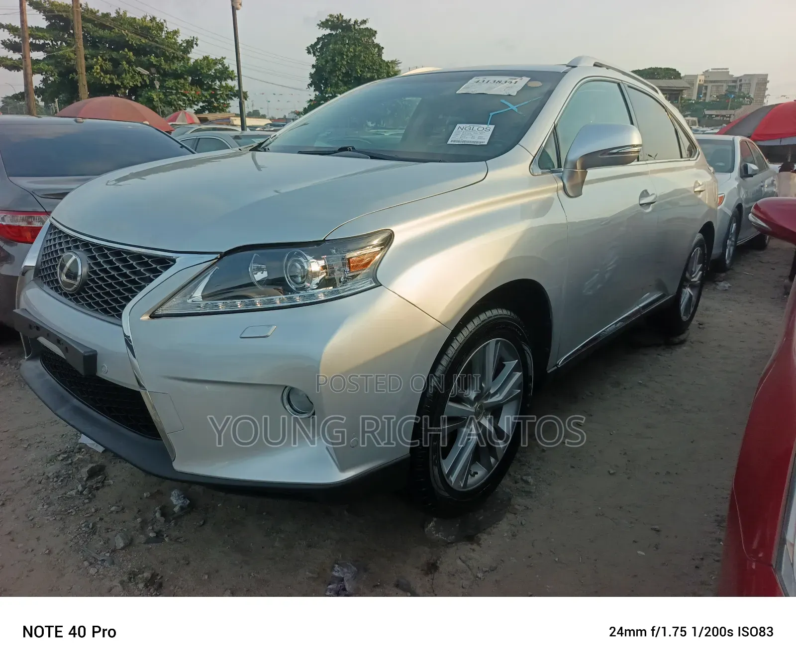 Lexus RX 350 AWD 2015 Silver