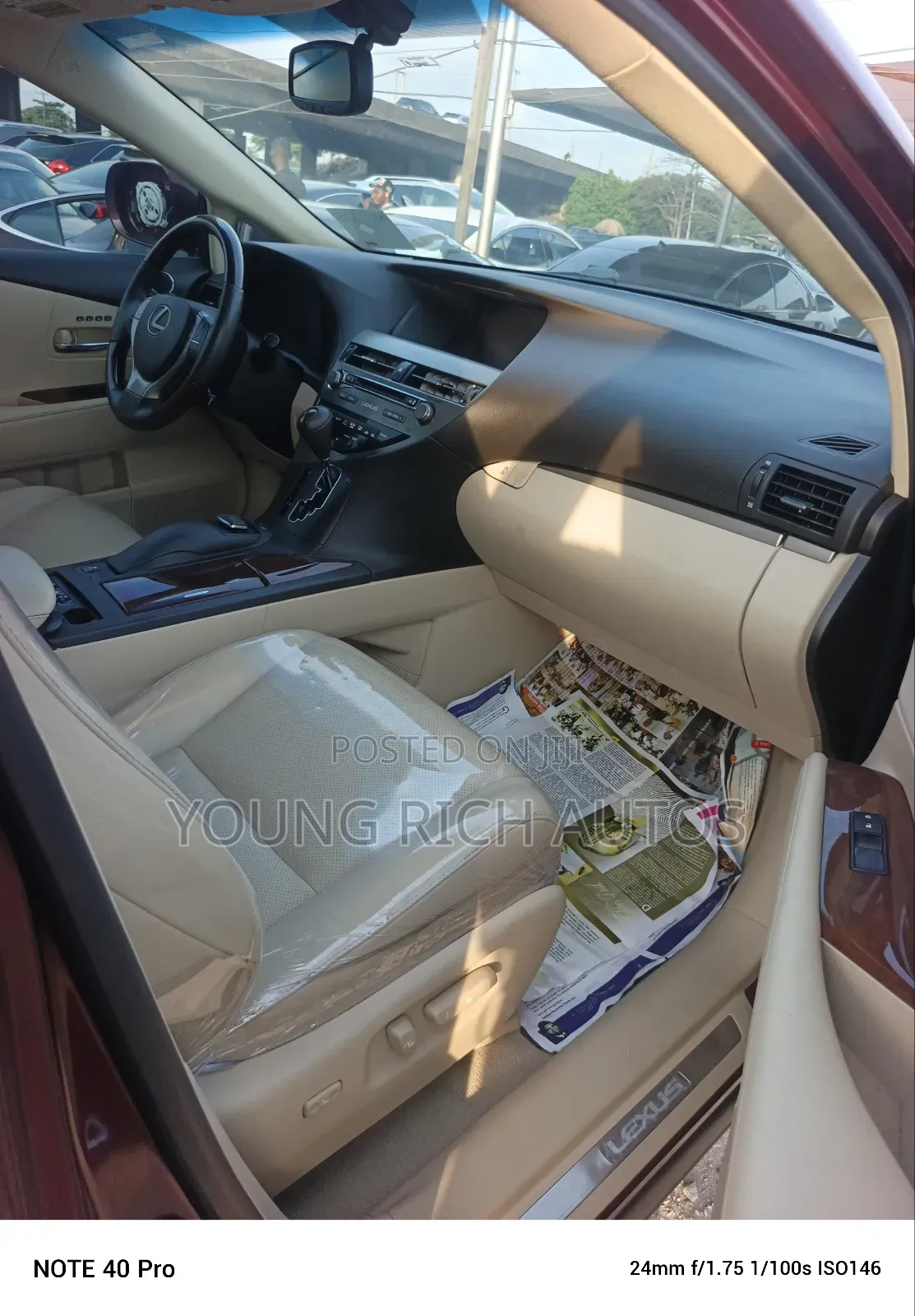 Lexus RX 2013 Red