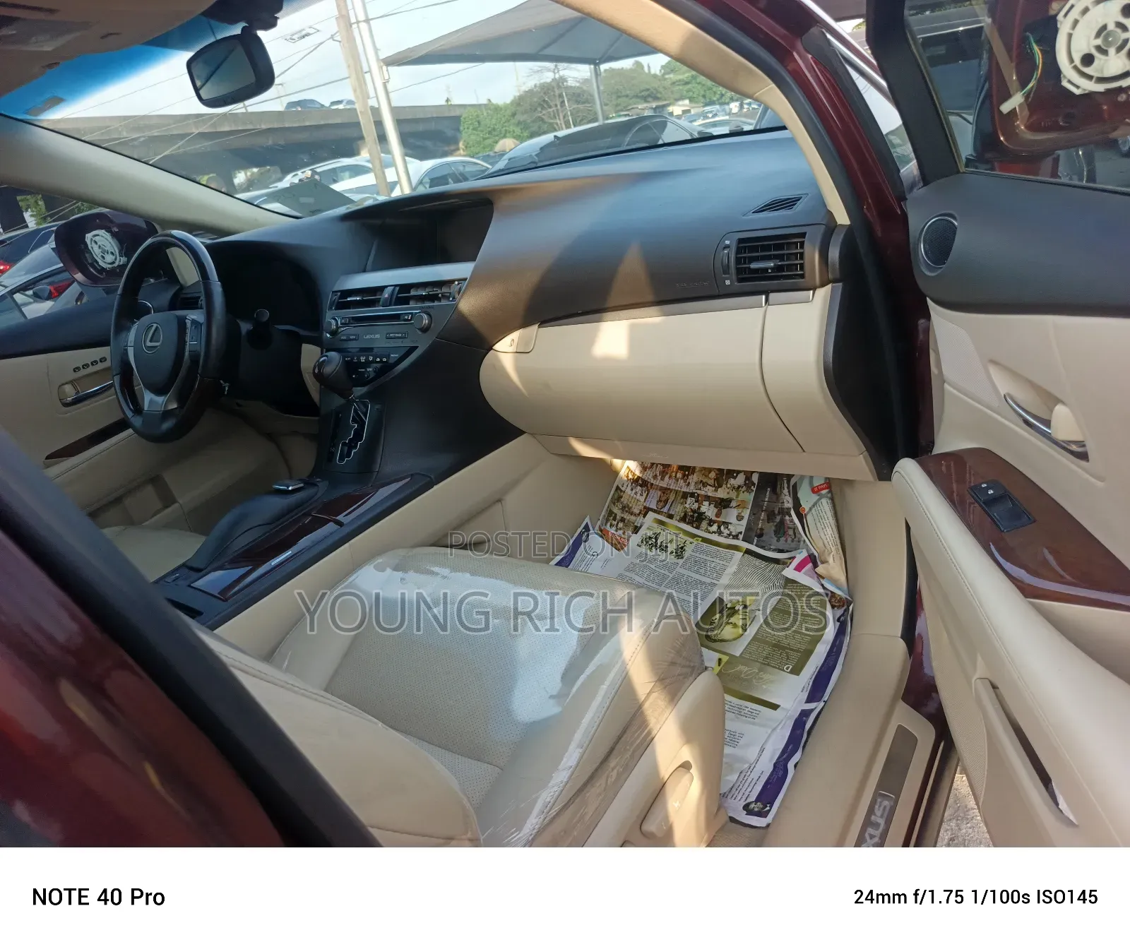 Lexus RX 2013 Red