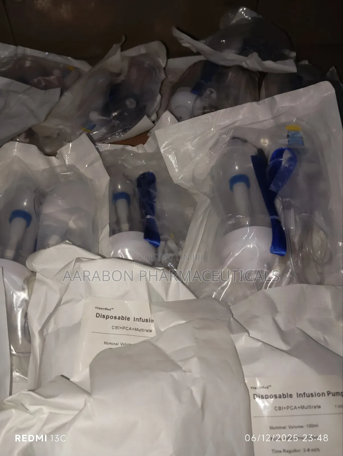 Disposable Infusion Pump/Elastometric Pump