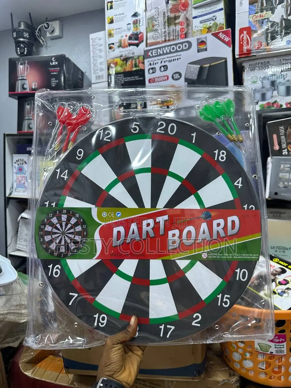 Dartboard Game With 4 or 6 Dart Home Decor Living Room Design