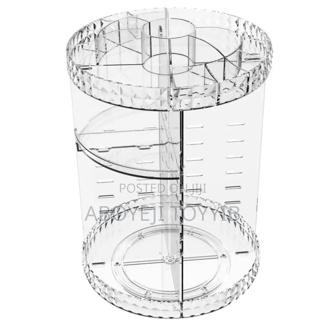 Panache Acrylic 360 Degree Rotation Makeup - Cosmetics Organizer