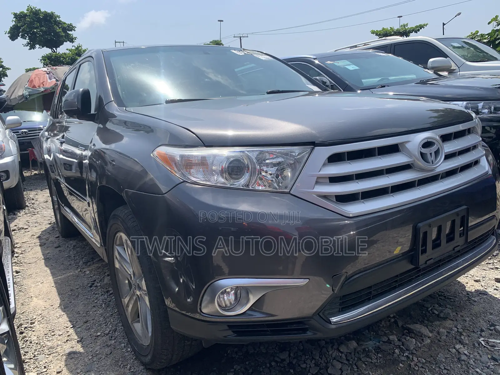 Toyota Highlander Limited 2012 Gray