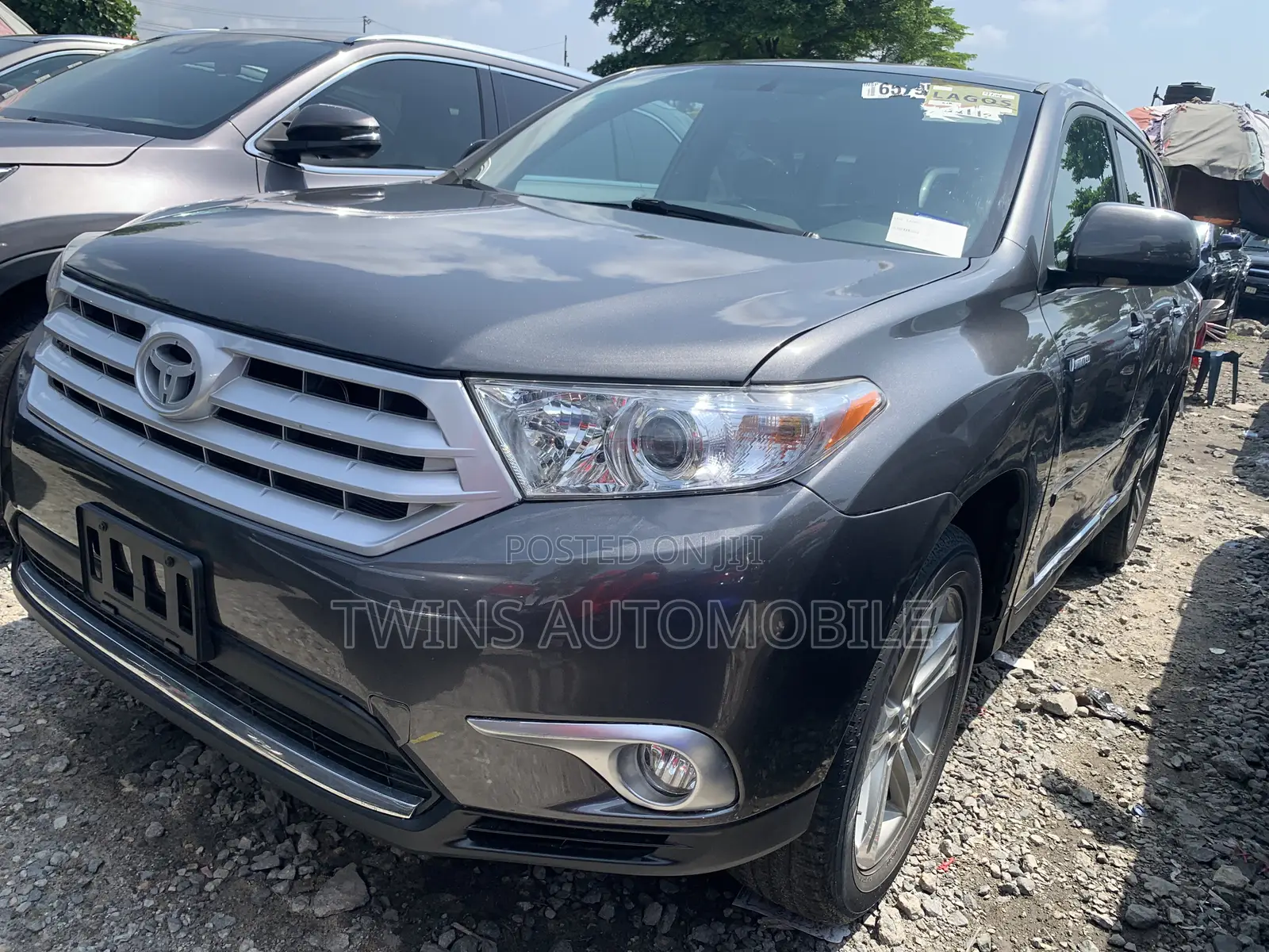 Toyota Highlander Limited 2012 Gray