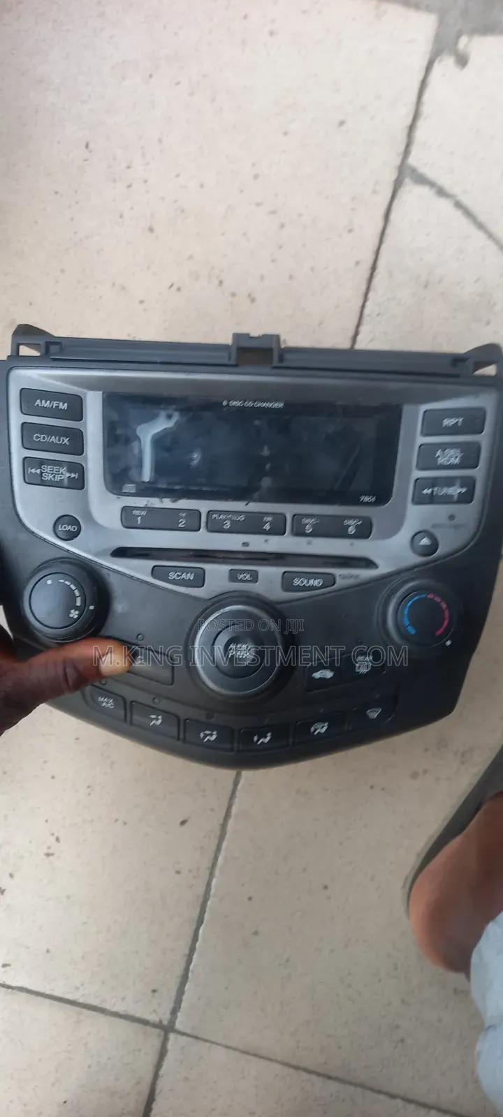 Radio 2003 Accord One Socket