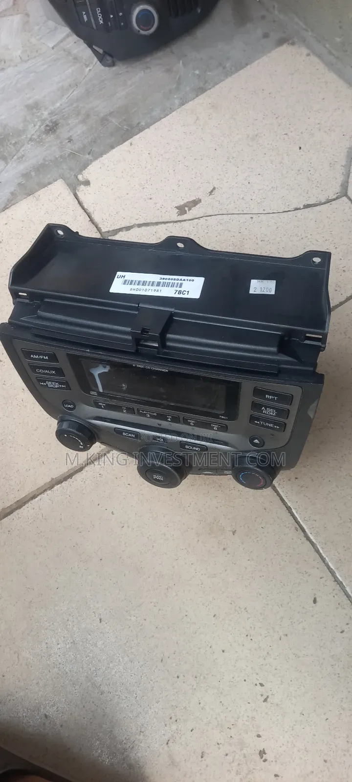 Radio 2003 Accord One Socket