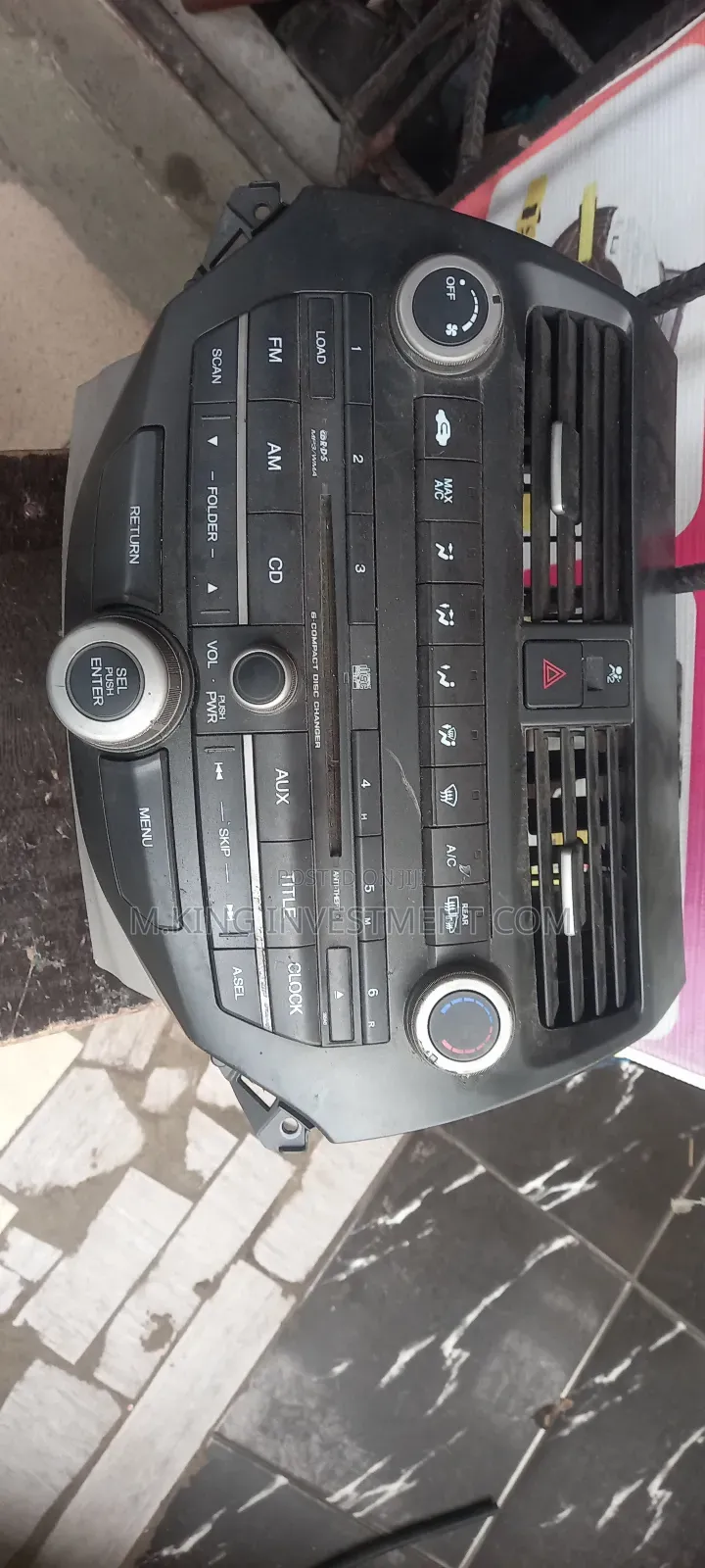 Complete Radio 2008 to 20012 Accord