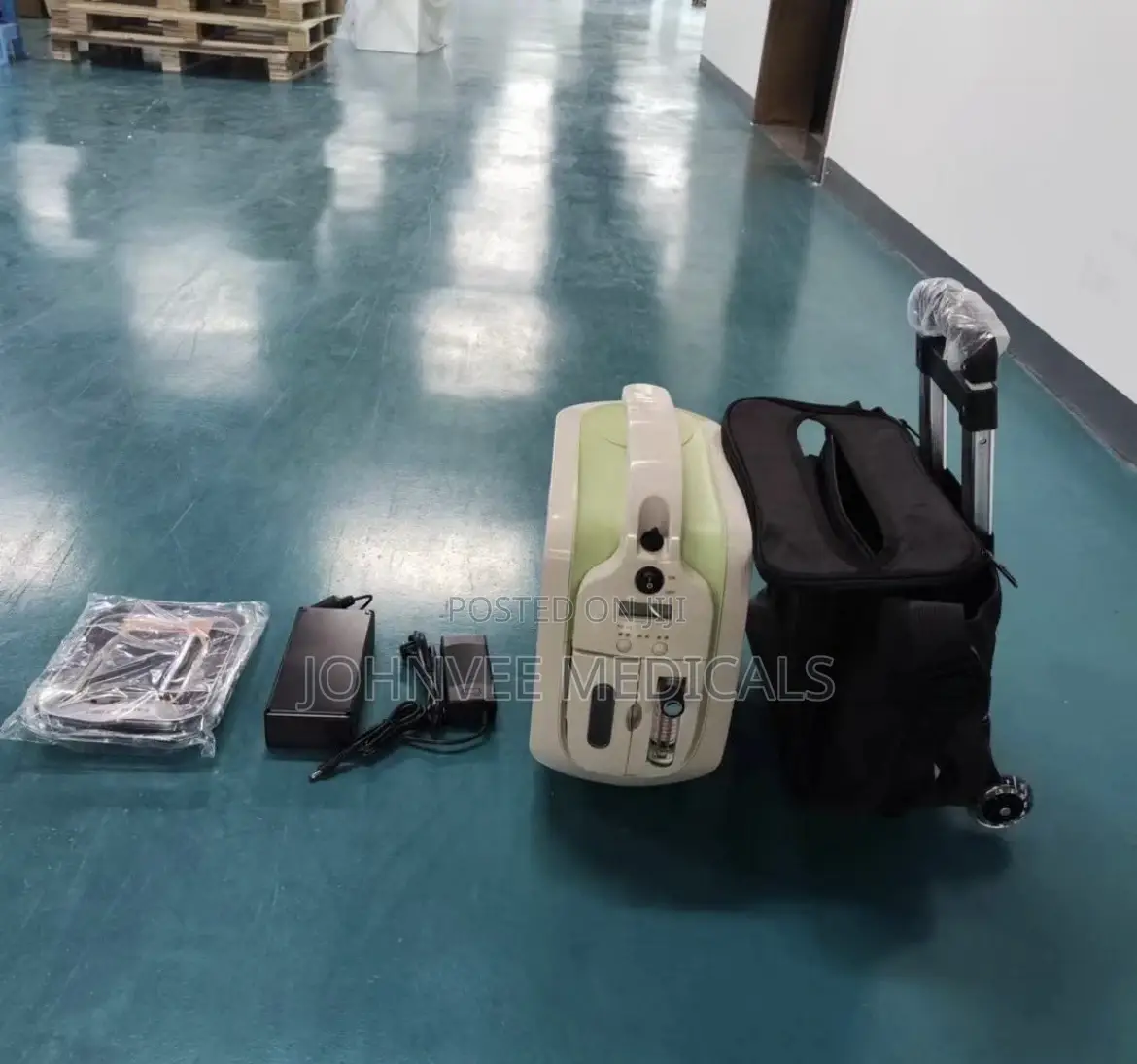 Oxygen Concentration With Battery Backup