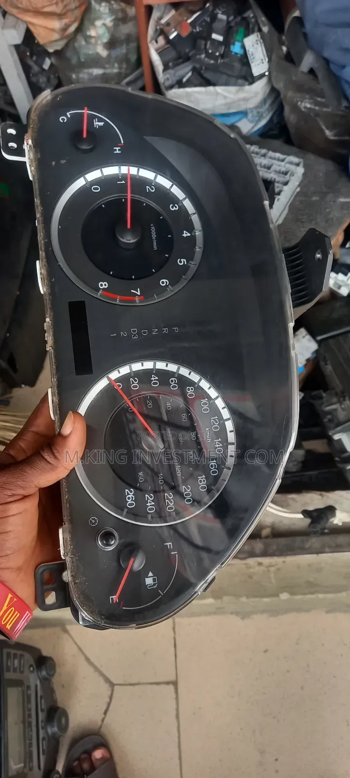 Speed Clock 2008 Accord