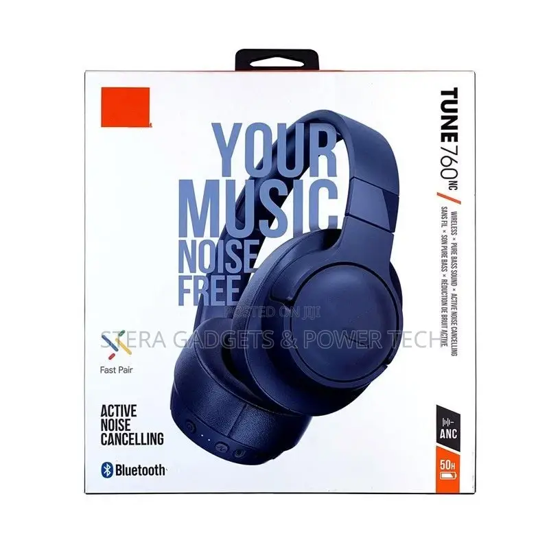 Active Noise Cancelling JBL Headset (Tune760nc)