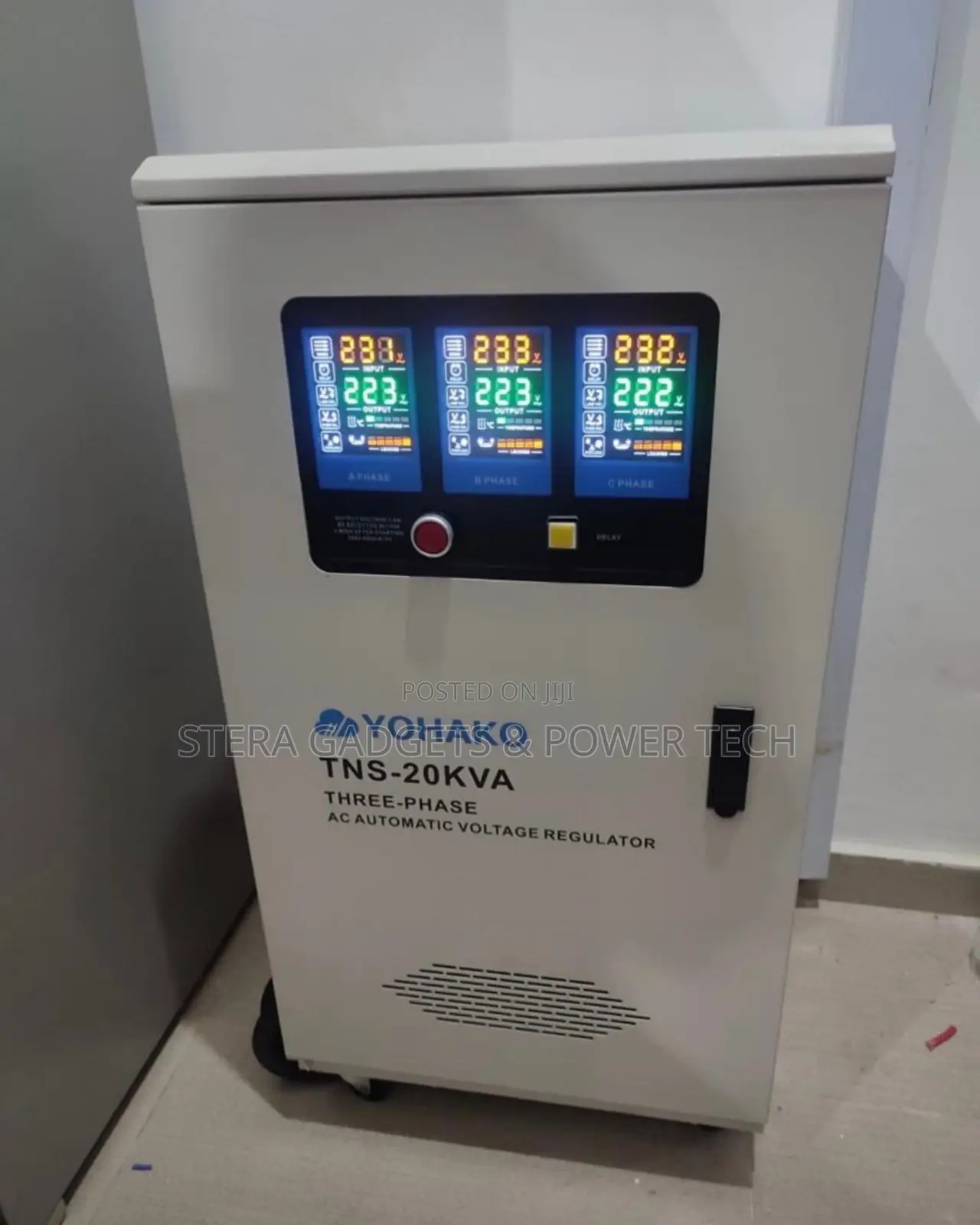 Yohako 30kva Three Phase Automatic Voltage Stabilizer