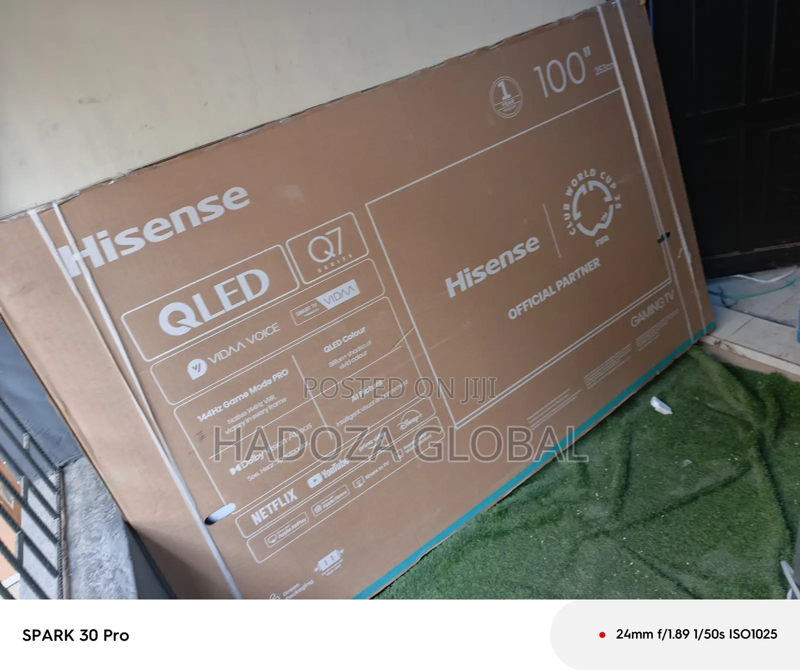 Hisense 100 Inch Qled Google Smart Television