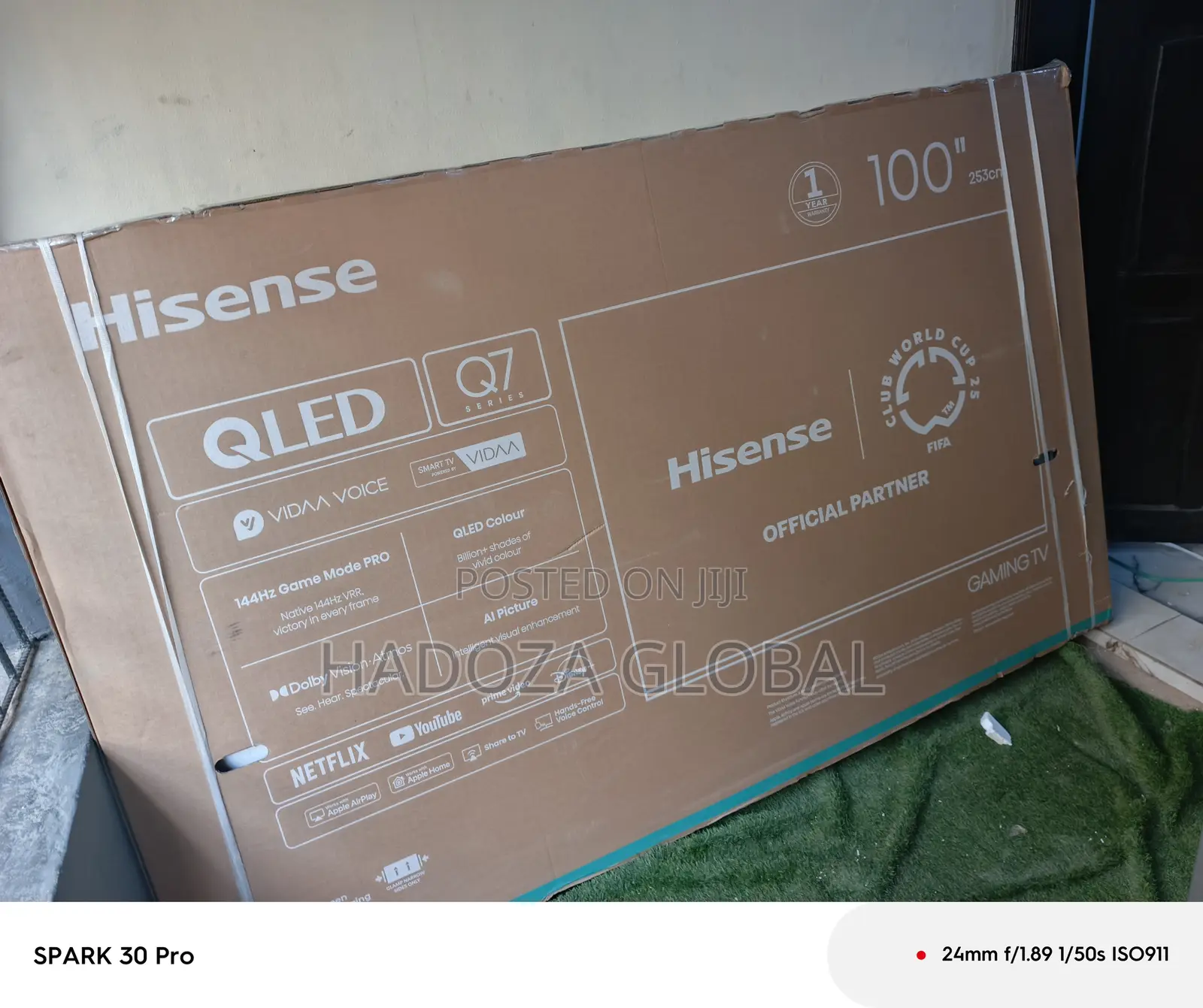 Hisense 100-inch Qled Display Tv100q7q
