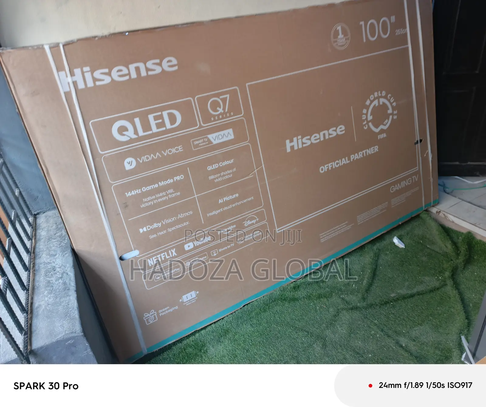 Hisense 100-inch Qled Display Tv100q7q